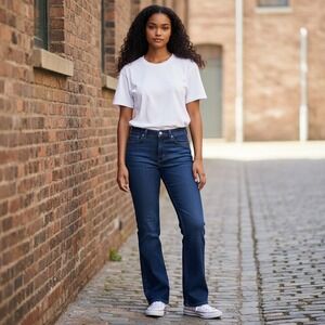 NWOT CARHARTT fr indigo jeans women 12 tall flame resistant bootcut 102688-417
